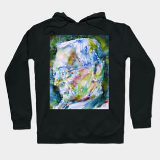 HERMANN HESSE - watercolor portrait .4 Hoodie